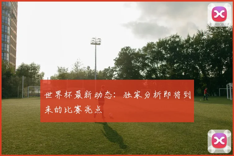 世界杯最新动态:独家分析即将到来的比赛亮点